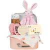 Baby Girl Gift Basket, 8Pcs Baby Girl Gifts Newborn Gift Set, Cute & Practical Baby Girl Newborn Essentials Gift Basket Set, War