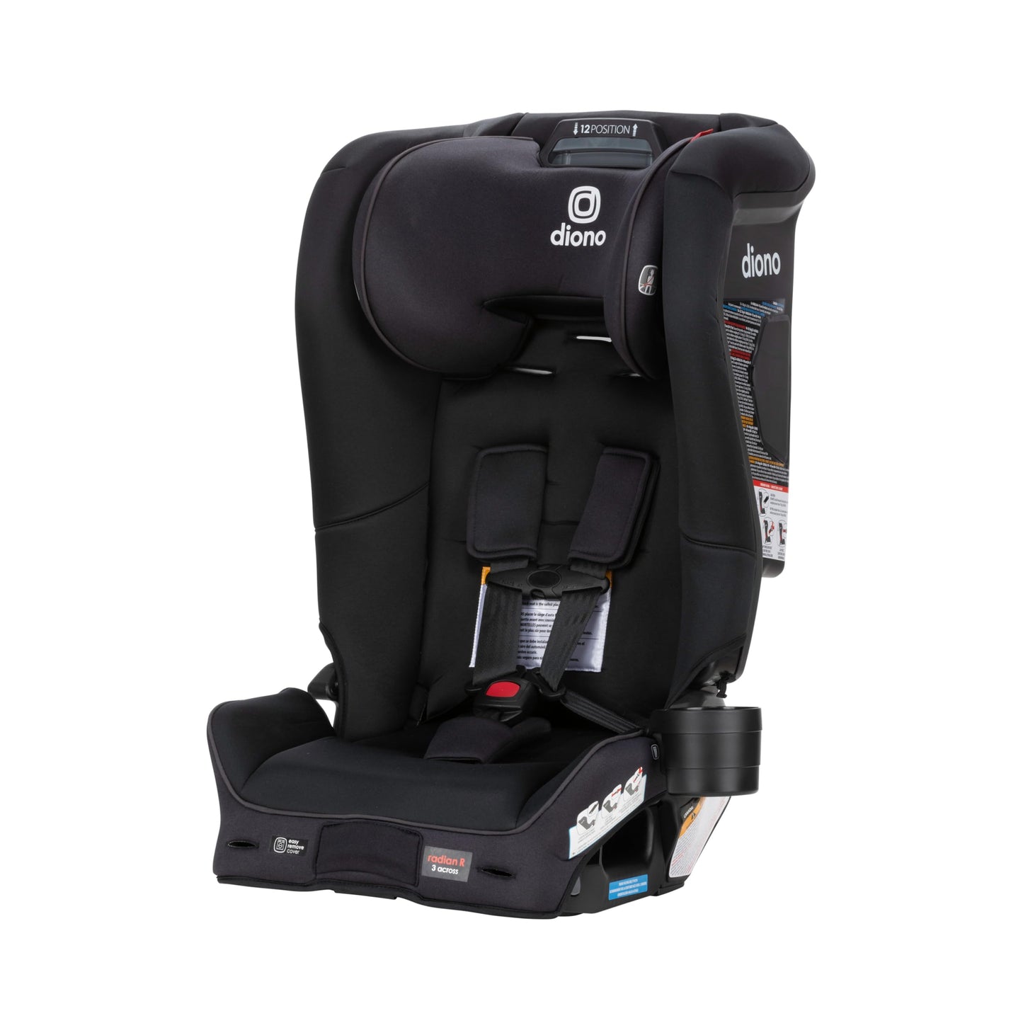 Diono Radian 3R SafePlus, All-in-One Convertible Car Seat, Rear and Forward Facing, SafePlus Engineering, 10 Years 1 Car Seat, S