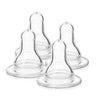 Evenflo 4 Pack Classic Silicone Nipple, Slow Flow