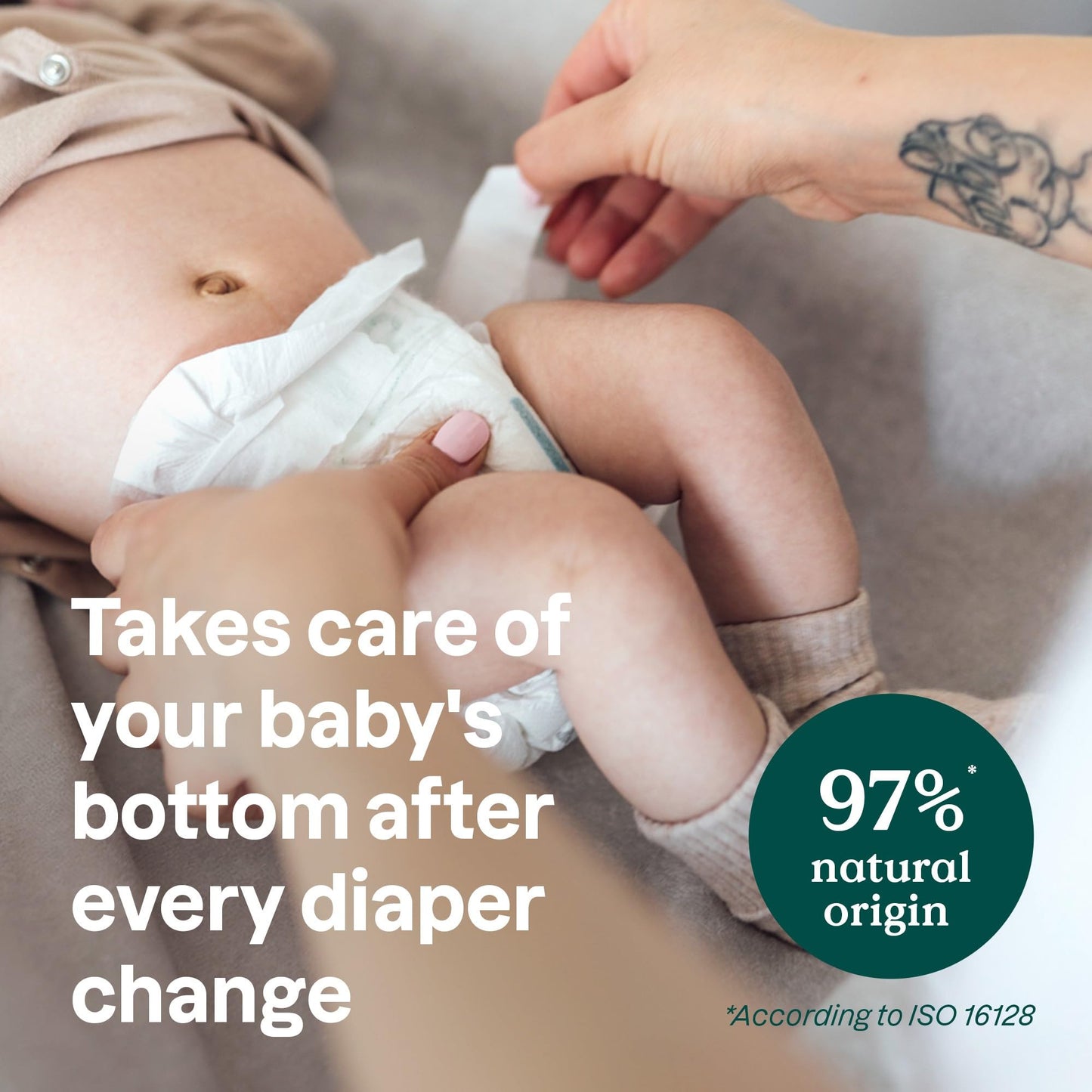 Attitude Diaper Cream With Zinc & Oatmeal For Baby With Sensitive Skin, Unscented, Plant & Mineral-Based, Dermatologically Teste