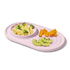 OXO Tot Textured Suction Plate - Blossom