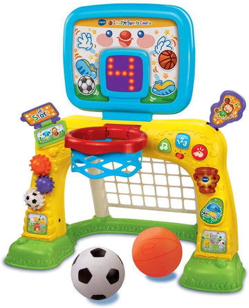 VTech 3-in-1 Sports Centre, Baby Interactive Toy with Colours and Sounds, Learning with Role-Play, Suitable for Baby Boys & Girl