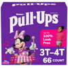 Pull-Ups Girls' Potty Training Pants, Size 3T-4T Training Underwear (32-40 Lbs), 66 Count