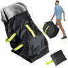 DMS PROTECTOR Car Seat Travel Bag for Airplane, Water-Resistant Gate Check Bag with Adjustable Carry Straps, Universal Fit, Dura