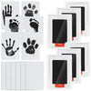 Jazb 6-Pack Baby Inkless Hand And Footprint Kit, Ink Pad Paw Print Kit For Dogs, Dog Nose Print Kit, Dog Paw Print Kit - Baby Fo