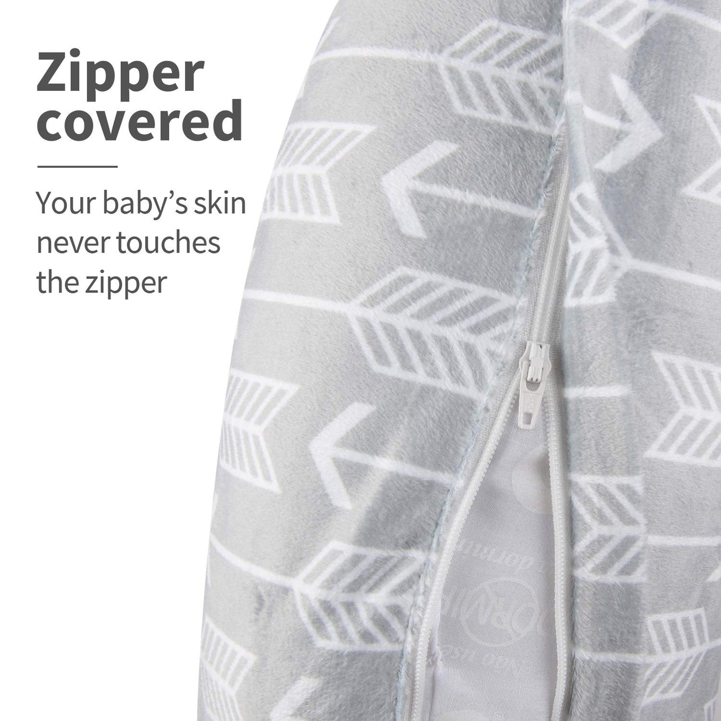 Alvababy Minky Nursing Pillow Cover | Soft And Comfortable| Best For Breastfeeding Moms | Soft Fabric Fits Snug On Infant Nursin