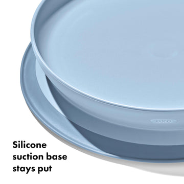 Oxo Tot Stick And Stay Suction Plate - Dusk