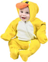 Snonook Fleece Baby Bunting Bodysuit - Baby Winter Suit For Infant Girls And Infant Boys With Fleece Hood And Mittens, Baby Duck