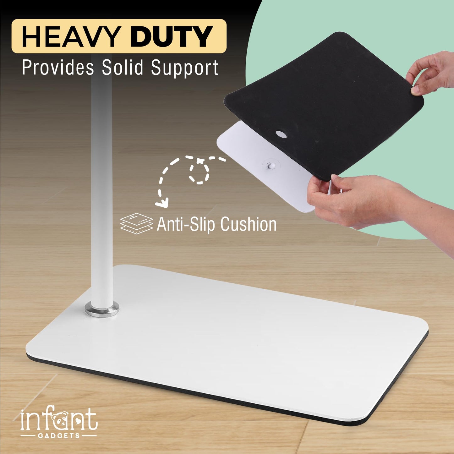 Infant Gadgets Baby Monitor Floor Stand Holder | Compatible With Infant Optics, Hello Baby, Nanit Floor Stand, Motorola, Vava, O