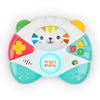 Bright Starts Gamer Buddy Baby Game Controller Toy, Tiger, Video Game Sound Effects and Melodies, Lights Up, 6 Months and Up