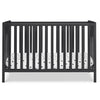 Delta Children Heartland 4-In-1 Convertible Crib, Black