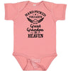 Inktastic Handpicked For Earth By My Great Grandpa In Heaven Baby Bodysuit 18 Months Mauve 37293