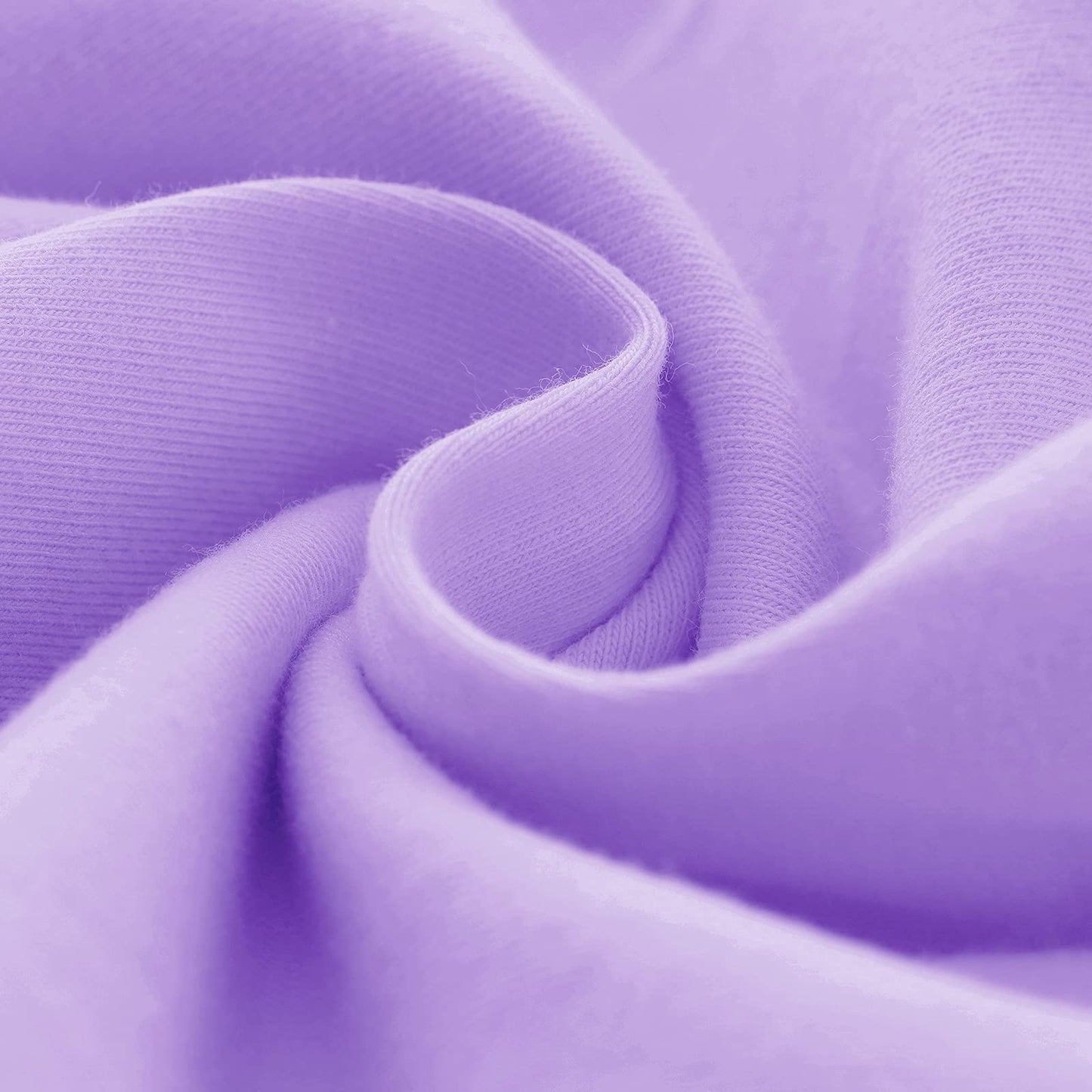 Lyxiof Girls Tutu Dress Casual Tulle Summer Solid Color Ruffle Sleeve Dress Purple 110Cm