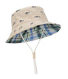 Durio Infant Sun Hat Baby Hats Summer Beach Upf 50+ Sun Protection Newborn Sun Hats Double Sides Cap For Baby Boy Bucket Hat Bei