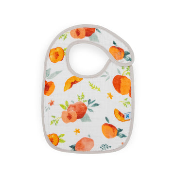 Little Unicorn Premium Classic Bib 3 Pack | Adjustable As Baby Grows | Soft Fabric On Skin | Great For First Time Eaters (Georgi