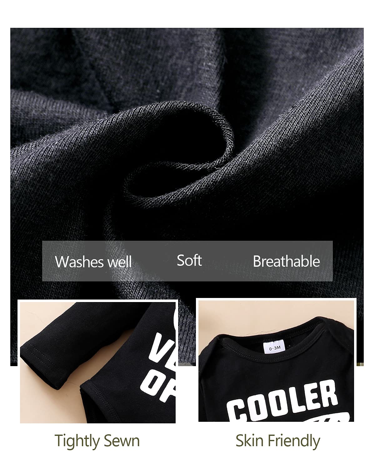 Nzrvaws Baby Boy Clothes 12-18 Months Toddler Boy Clothing Set Infant Romper Cooler Version Of Dad Camouflage Top Long Pants Wit