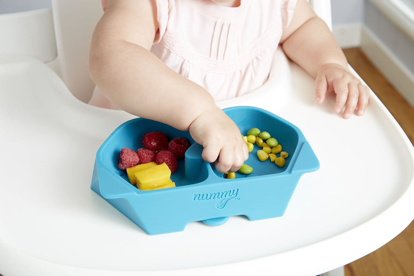 Nummy Bowl - Pure Silicone Bowl With Hidden Suction Cup For Babies And Toddlers | Bpa And Phthalate Free | Microwave And Dishwas