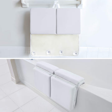 Bath Kneeler And Elbow Rest Pad, Extra Thick Baby Bath Kneeling Pad And Elbow Pad For Bathtub. Bath Tub Elbow Pad With Infant To