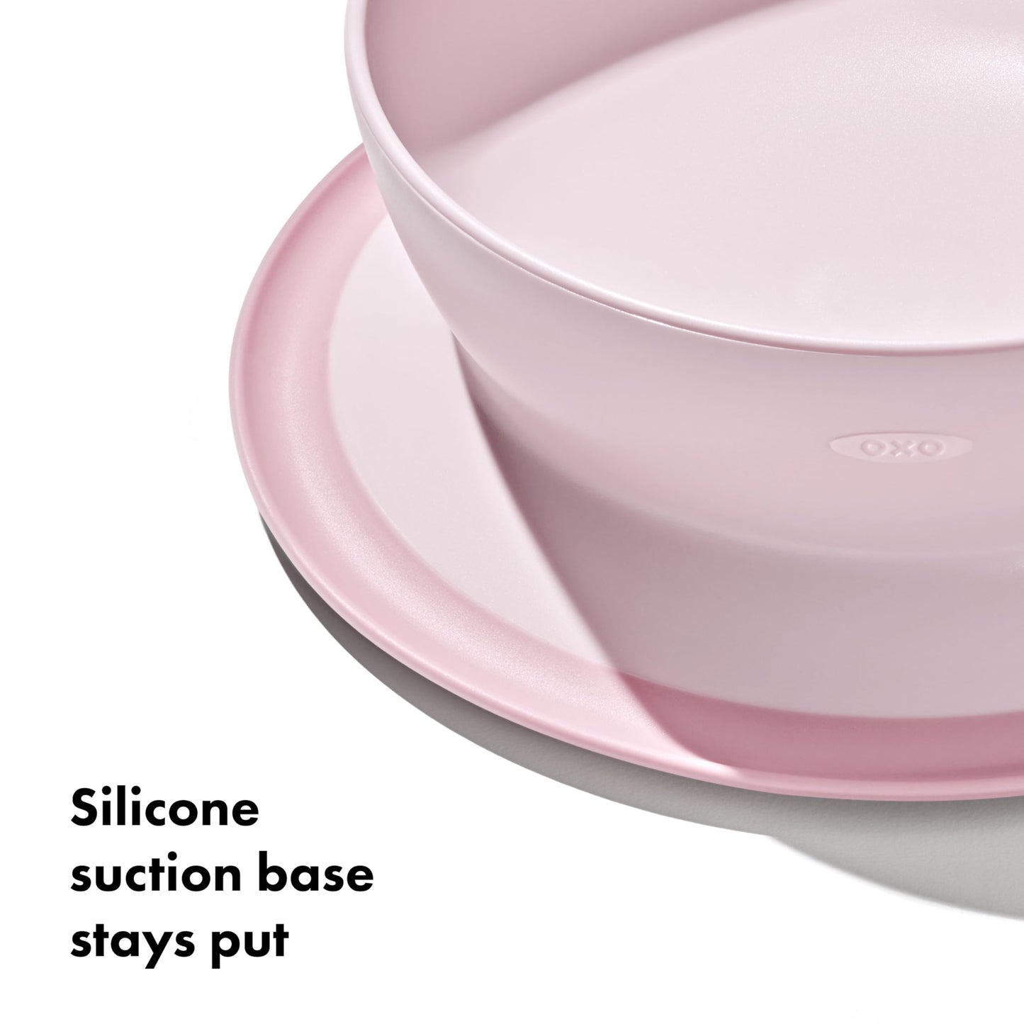 Oxo Tot Stick And Stay Suction Bowl - Blossom