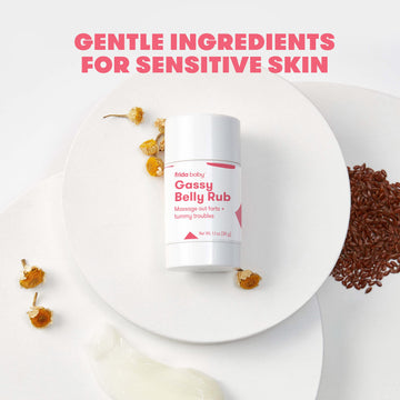 Frida Baby Gassy Belly Rub | Belly Massage For Babies Made With Natural Oils | Relieves Baby'S Gas