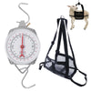 Yogayet Mechanical Hanging Scales 110Lb, Calf Sling And Hanging Weight Scale 2 In 1 Kit, Weighing Sling For Calves Lambs Goats N