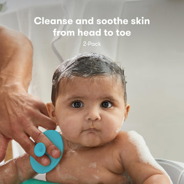Frida Baby Dermafrida The Skinsoother Baby Bath Brush | Cradle Cap Brush For Babies, Baby Essential For Dry Skin, Cradle Cap Tre