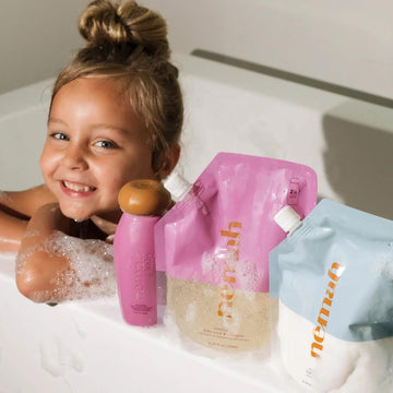 Nemah - 2-In-1 Baby Soap And Shampoo Refill - Tear-Free Baby Body Wash And Shampoo With Actismart Chamomile, Jojoba Oil, & Activ