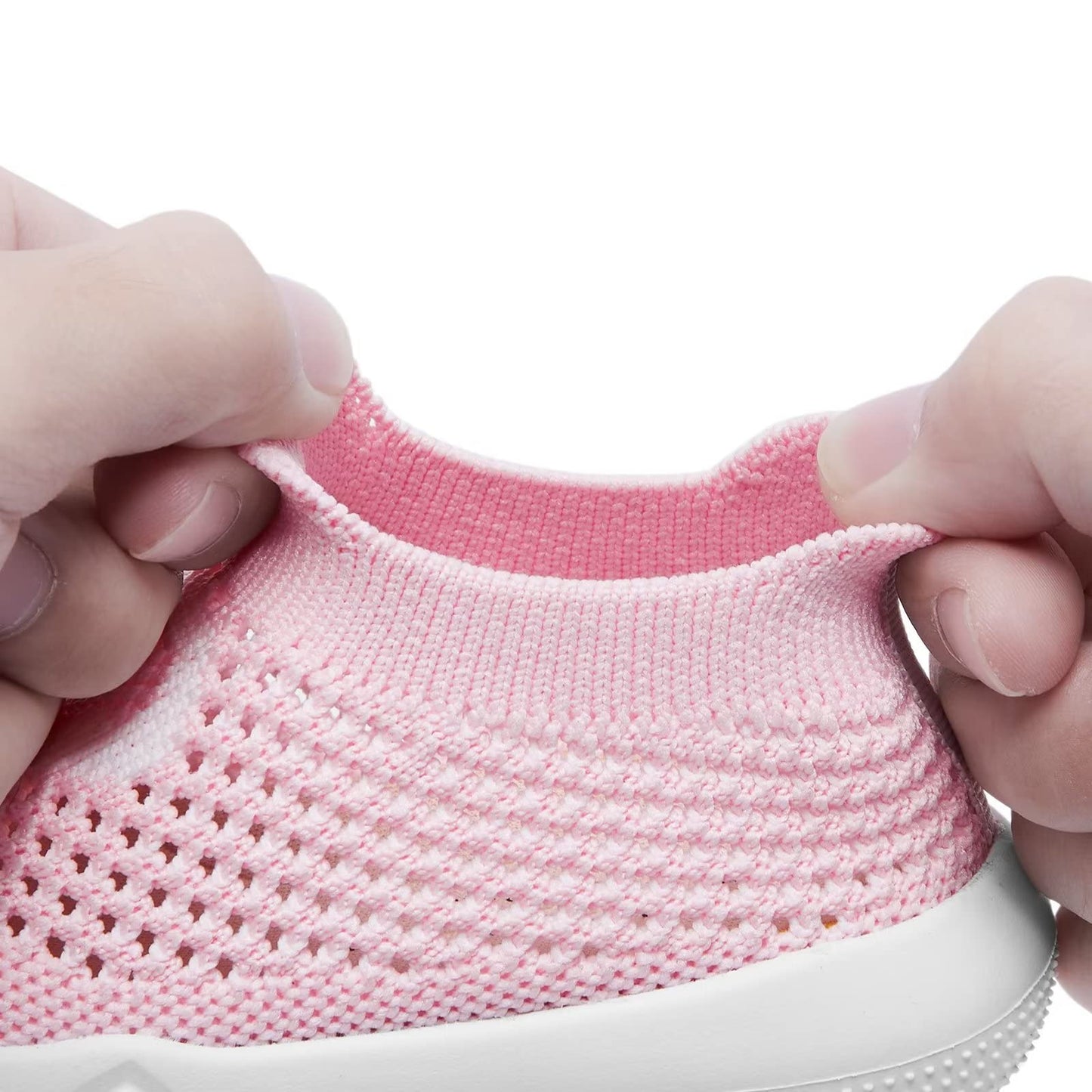 Baby Shoes Girls Boys Baby Sock Shoes With Non Slip Soft Rubber Sole Infant First Walking Sneaker Toddler Slipper Lightweight 0-