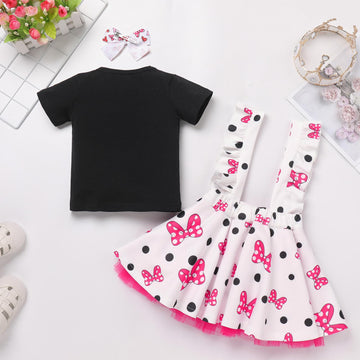 1St Birthday Outfit Girl: Toddler Girl Halloween Dress - Baby Infant T-Shirt Mini Tutu Skirt Headband Cake Smash Photo Shoot Mou