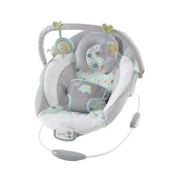 Ingenuity Soothing Baby Bouncer Infant Seat With Vibrations, -Toy Bar & Sounds, 0-6 Months Up To 20 Lbs (Morrison)