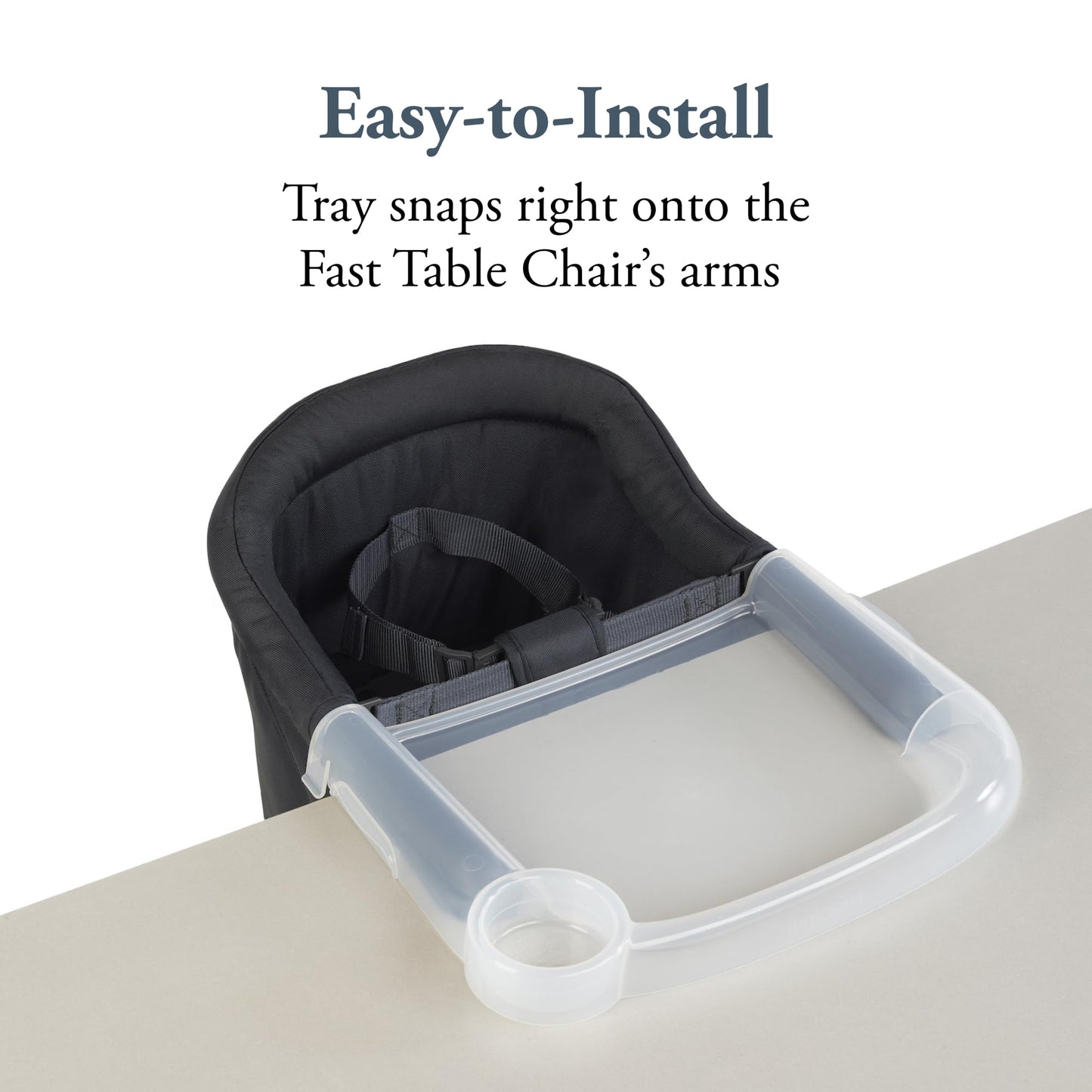 Inglesina Fast Dining Tray Plus - Compatible With Inglesina Fast Table Chair - Durable & Easy To Clean - Quick, Simple Installat
