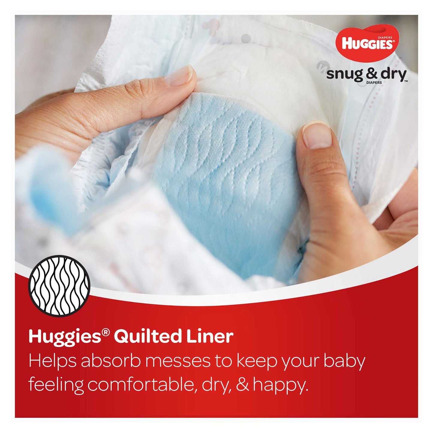 Huggies Snug & Dry Baby Diapers, Size 3, 168 Ct