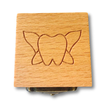 Tooth Box W/Clasp & Tooth Pouch | Tooth Fairy Box For Girls Or Boys & Tooth Fairy Bag | Clasp Closure - Set Of 1