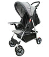 Amoroso Single Stroller - Baby Stroller With Four Wheels - Lightweight Stroller - Convertible Stroller With Extra Storage Space