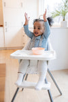 Regalo High Chair With Jelly Bean Seat Pad For Babies And Toddlers, Award Winning Brand, Removable Oversized Tray With Cup Holde