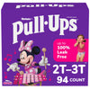 Pull-Ups Girls' Potty Training Pants, Size 2T-3T Training Underwear (16-34 Lbs), 94 Count
