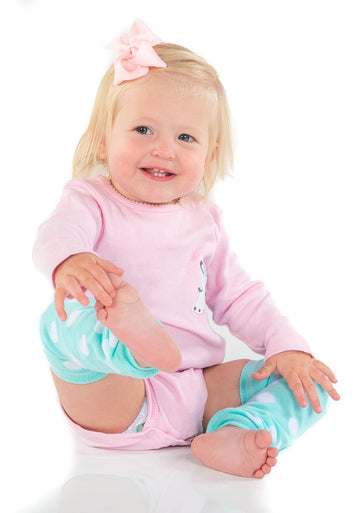 Judanzy Polka Dot 4 Pack Baby & Toddler Leg Warmers