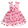Girl Valentine'S Day Outfit: Toddler Baby Girls Tutu Dress Flower Sleeveless Backless Pageant Princess Birthday Party Dresses Se