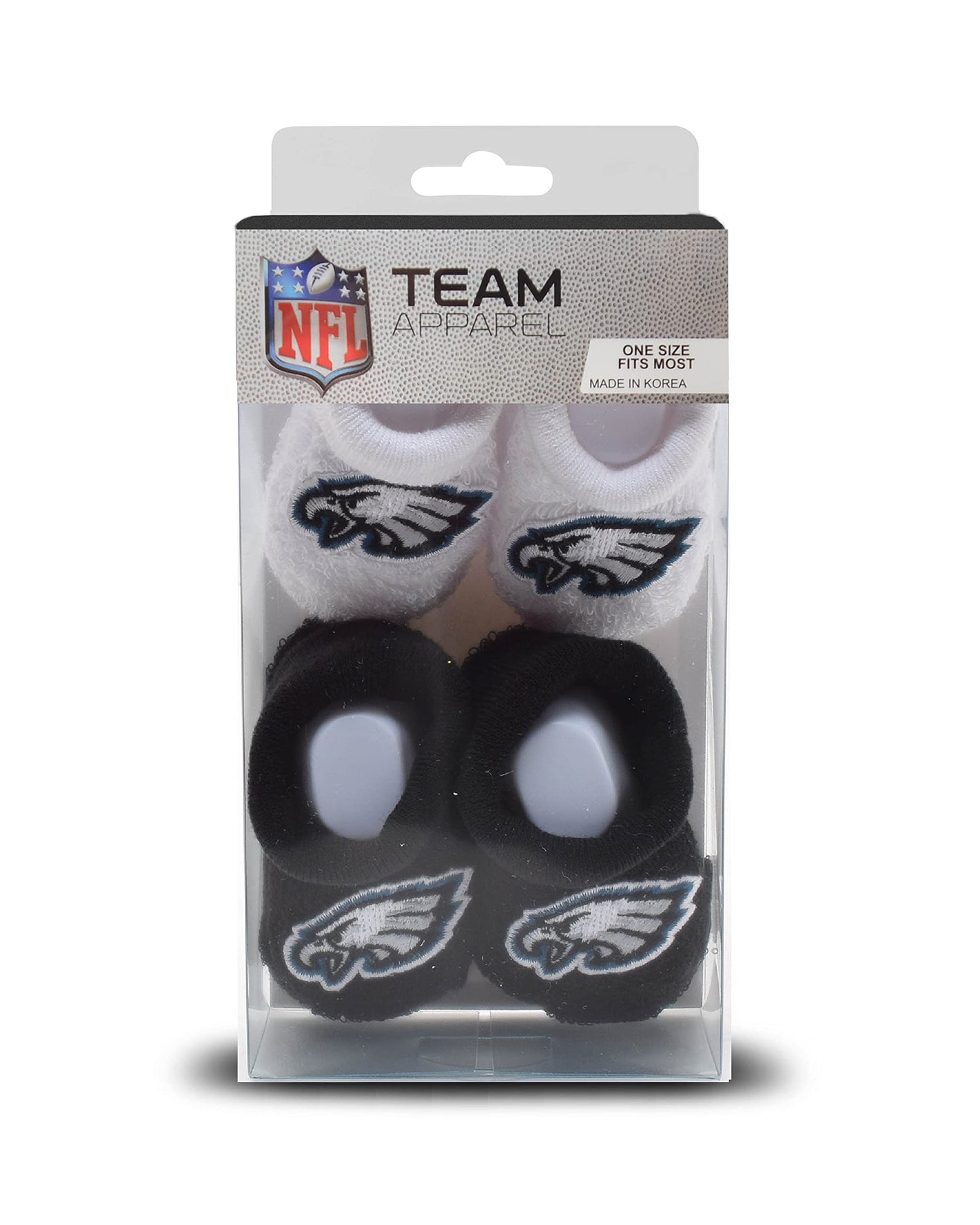 Fbf Originals - Infant Bootie Socks 0-12 Months - 2 Pack (Philadelphia Eagles), One Size