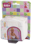 Simba 105561906 Baby Set of 5 Cute Realistic Nappies Suitable for Dolls 38-43 cm | for Ages 3 and up, Multicoloured