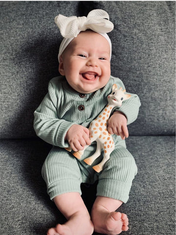 Eghunooy Baby Boy Girl Solid Color One Piece Romper Jumpsuit Outfits Clothes (Newborn) Light Green