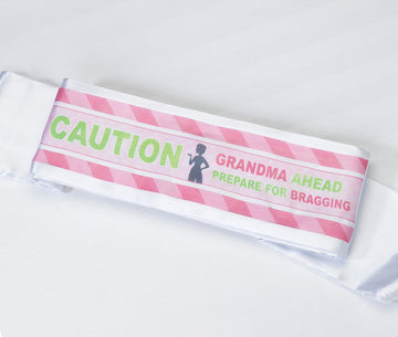 Lillian Rose Keepsake Sash, Grandma To Be, 68'