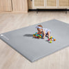 ANGELBLISS Baby Playpen Mat, 71 x 59 x 1.18 Self-Inflating Play Mat for Babies and Toddlers, Roll Up & Waterproof Foam Crawling