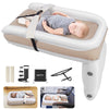 Pahtto Inflatable Airplane Bed For Kids, Portable Toddlers Airplane Blow Up Bed For Travel, Baby Airplane Mattress With Hand Pum