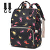 Yusudan Cat Diaper Bag Backpack for Baby Girls, Mom Waterproof Large Nappy Bags for Women