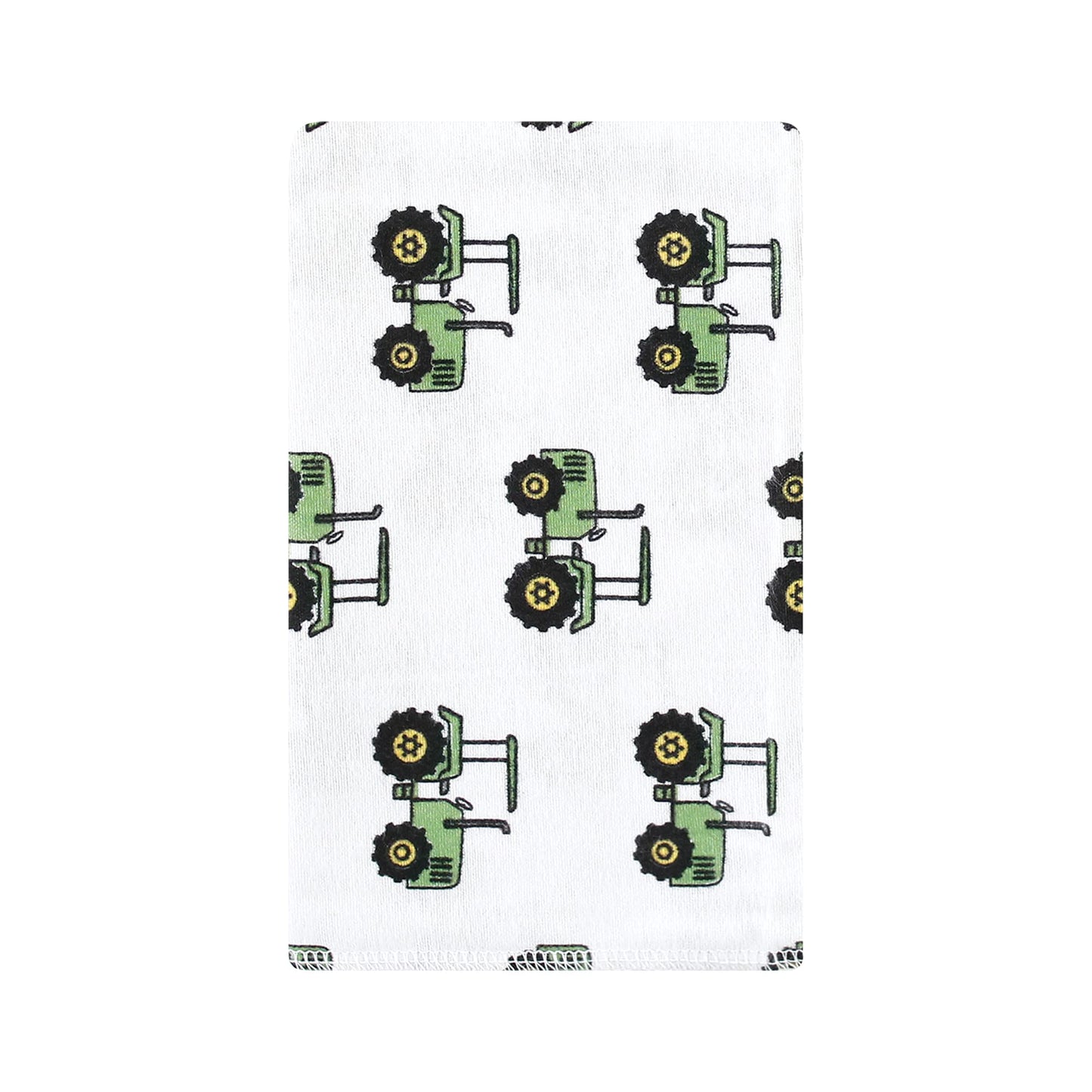 Hudson Baby Unisex Baby Cotton Flannel Burp Cloths, Boy Farm, One Size