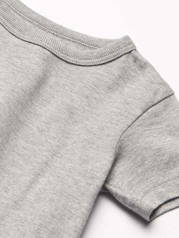 The Children'S Place Baby Boys And Toddler Short Sleeve Basic Layering T-Shirt T Shirt, Smoke, 4T Us