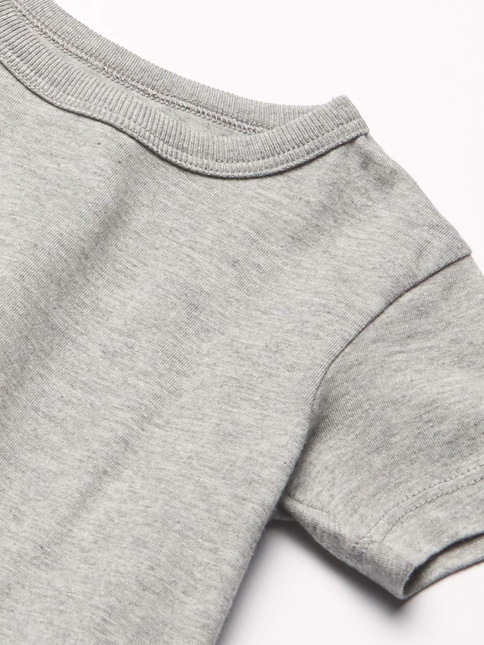 The Children'S Place Baby Boys And Toddler Short Sleeve Basic Layering T-Shirt T Shirt, Smoke, 5T Us