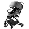Walkmax Lightweight Stroller Compact Travel Stroller for Airplane One-Click Folding with Reclining Seat, UV Protection Canopy,Si