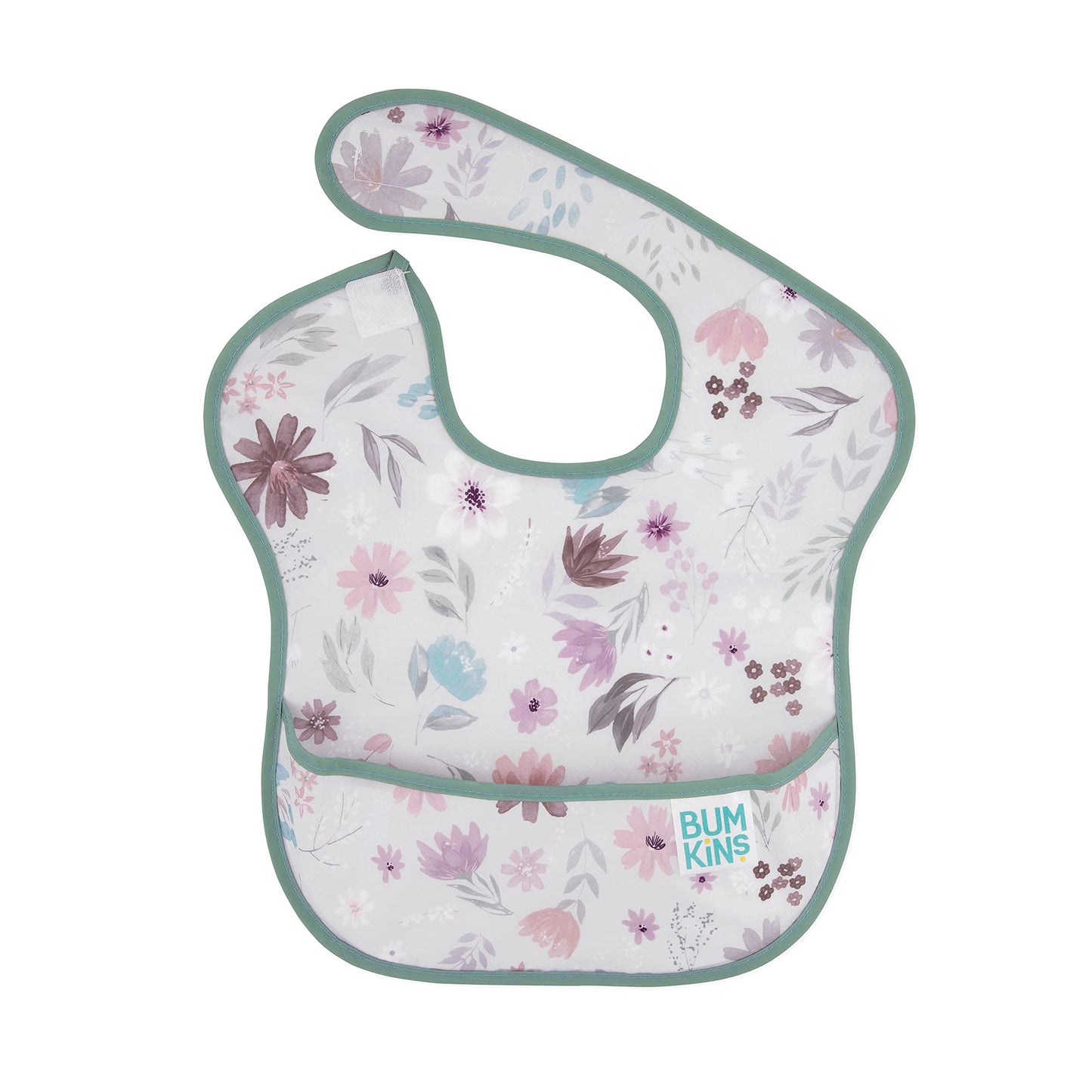 Bumkins Bibs For Girl Or Boy, Superbib Baby And Toddler For 6-24 Mos, Essential Must Have For Eating, Feeding, Baby Led Weaning